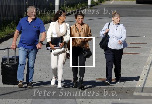 Amsterdam 14 mei 2024
Rechtszaak Rachel Hazes en Marieke v Beek . Verder aanwezig Rob Israel Advocaat Royce de Vries Ricardo Klaverdijk en Bernhard Tomlow. Zaak speelt zich af in Rechtbank Amsterdam. Joop Kruis en Jacqueline Laats kwamen met Rachel mee.