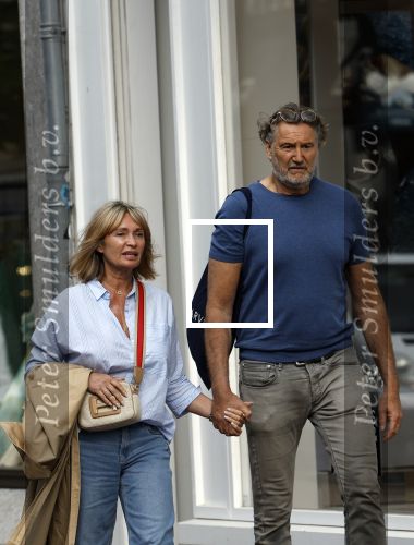 Amsterdam 17 mei 2024
Sandra Masmeijer met haar nieuwe vriend Steven Cnudde op de pc hooftstraat.