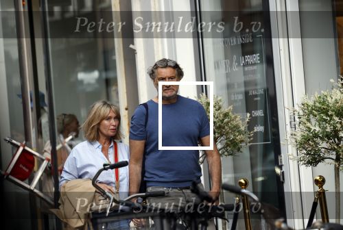 Amsterdam 17 mei 2024
Sandra Masmeijer met haar nieuwe vriend Steven Cnudde op de pc hooftstraat.