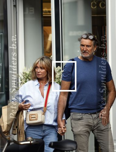Amsterdam 17 mei 2024
Sandra Masmeijer met haar nieuwe vriend Steven Cnudde op de pc hooftstraat.