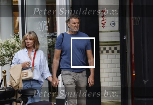Amsterdam 17 mei 2024
Sandra Masmeijer met haar nieuwe vriend Steven Cnudde op de pc hooftstraat.
