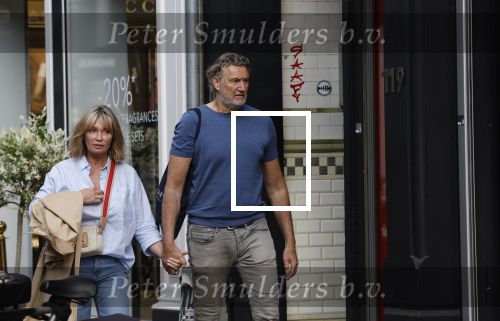 Amsterdam 17 mei 2024
Sandra Masmeijer met haar nieuwe vriend Steven Cnudde op de pc hooftstraat.