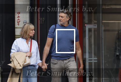 Amsterdam 17 mei 2024
Sandra Masmeijer met haar nieuwe vriend Steven Cnudde op de pc hooftstraat.