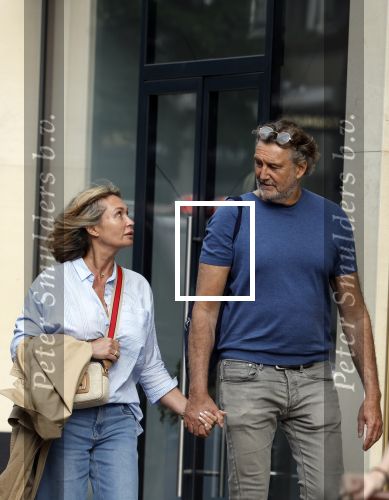 Amsterdam 17 mei 2024
Sandra Masmeijer met haar nieuwe vriend Steven Cnudde op de pc hooftstraat.