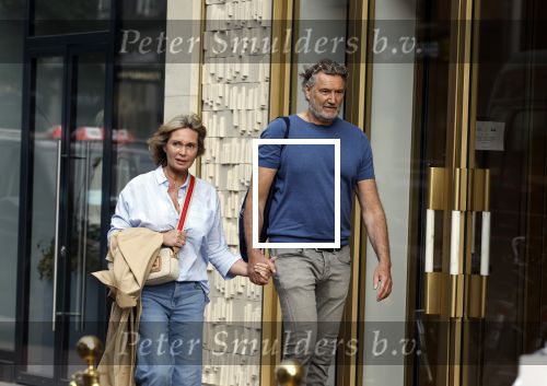 Amsterdam 17 mei 2024
Sandra Masmeijer met haar nieuwe vriend Steven Cnudde op de pc hooftstraat.