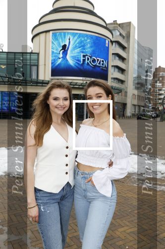 Scheveningen 21 mei 2024
Vajen v d Bosch en Nienke Latten bij presentatie cast Frozen in het circus theater.