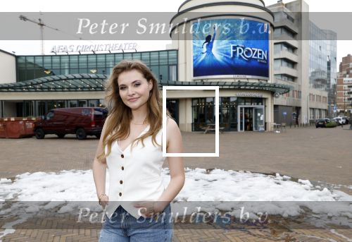Scheveningen 21 mei 2024
Vajen v d Bosch en Nienke Latten bij presentatie cast Frozen in het circus theater.