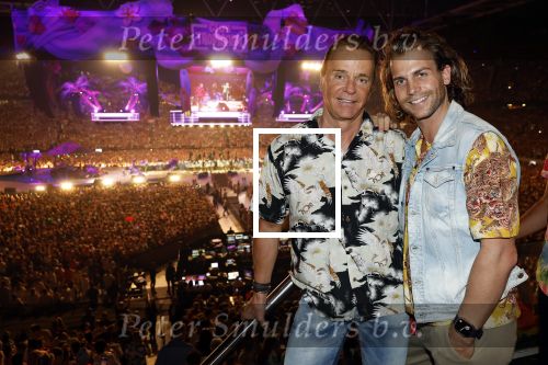 Amsterdam 25 mei 2024
Wino Omtzigt met vriend Glenn en familie bij toppers in Concert in de Amsterdam Johan Cruijff arena