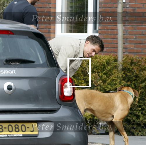Wilnis 20 en 21 mei 2025
Andre Hazes bij zijn huis met zijn hond .