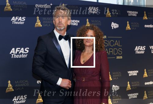 Leusden 16 april 2025
Musicalawards gala bij AFAS . Edwin v d Sar met zijn vrouw Annemarie