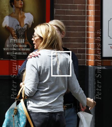 Amsterdam 26 mei 2025
Estelle Cruijff met een vriendin in Amsterdam zuid