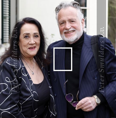Nijkerk 16 april 2025
80e verjaardag van Lex Harding bij kasteel Salentijn . George Baker met zijn vrouw