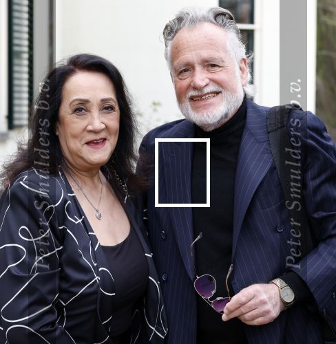 Nijkerk 16 april 2025
80e verjaardag van Lex Harding bij kasteel Salentijn . George Baker met zijn vrouw