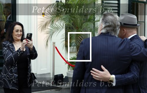 Nijkerk 16 april 2025
80e verjaardag van Lex Harding bij kasteel Salentijn . George Baker met zijn vrouw