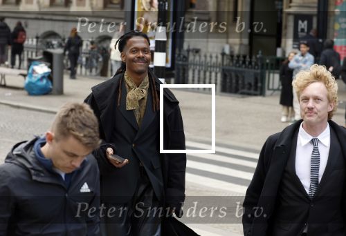 Amsterdam 4 mei 2025
Dodenherdenking op de dam met Koning Willem Alexander en Koningin Maxima . Jeangu Macrooy met partner Sebas