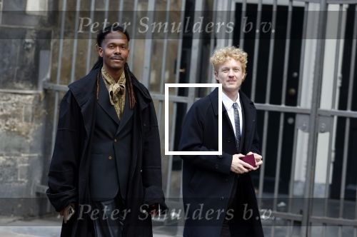 Amsterdam 4 mei 2025
Dodenherdenking op de dam met Koning Willem Alexander en Koningin Maxima . Jeangu Macrooy met partner Sebas