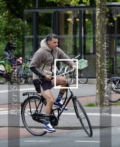 Amsterdam 7 mei 2025
Kenneth Perez op de fiets in Amsterdam