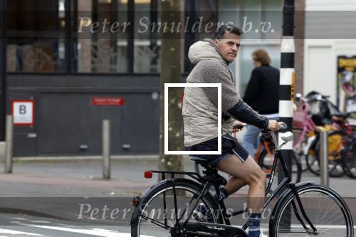 Amsterdam 7 mei 2025
Kenneth Perez op de fiets in Amsterdam