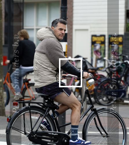 Amsterdam 7 mei 2025
Kenneth Perez op de fiets in Amsterdam