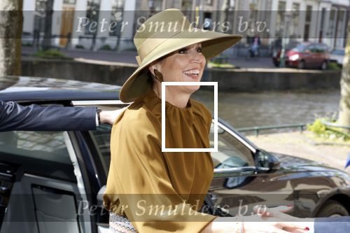 Leiden 22 april 2025
Koningin Maxima bij de opening van de tentoonstelling â€˜Boven het maaiveld â€“ 25 jaar archeologische vondstenâ€™ in het Rijksmuseum van Oudheden in Leiden.