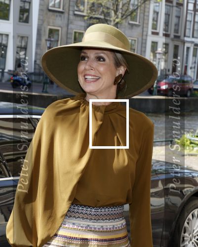 Leiden 22 april 2025
Koningin Maxima bij de opening van de tentoonstelling â€˜Boven het maaiveld â€“ 25 jaar archeologische vondstenâ€™ in het Rijksmuseum van Oudheden in Leiden.