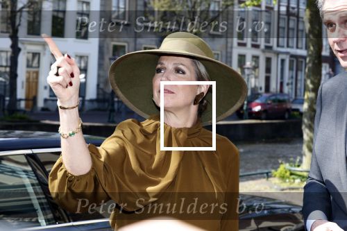 Leiden 22 april 2025
Koningin Maxima bij de opening van de tentoonstelling â€˜Boven het maaiveld â€“ 25 jaar archeologische vondstenâ€™ in het Rijksmuseum van Oudheden in Leiden.