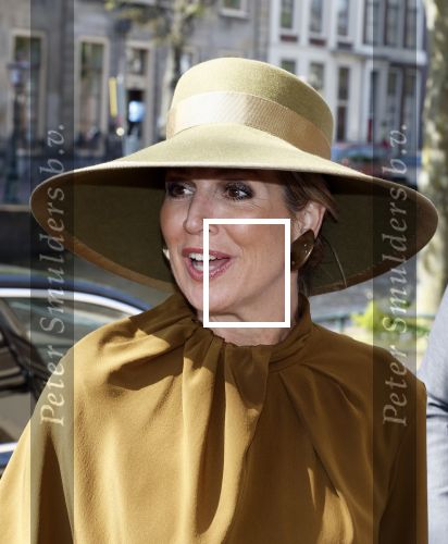 Leiden 22 april 2025
Koningin Maxima bij de opening van de tentoonstelling â€˜Boven het maaiveld â€“ 25 jaar archeologische vondstenâ€™ in het Rijksmuseum van Oudheden in Leiden.