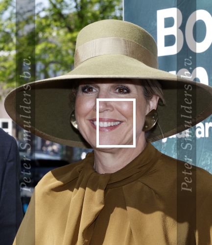 Leiden 22 april 2025
Koningin Maxima bij de opening van de tentoonstelling â€˜Boven het maaiveld â€“ 25 jaar archeologische vondstenâ€™ in het Rijksmuseum van Oudheden in Leiden.