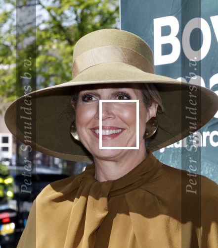 Leiden 22 april 2025
Koningin Maxima bij de opening van de tentoonstelling â€˜Boven het maaiveld â€“ 25 jaar archeologische vondstenâ€™ in het Rijksmuseum van Oudheden in Leiden.