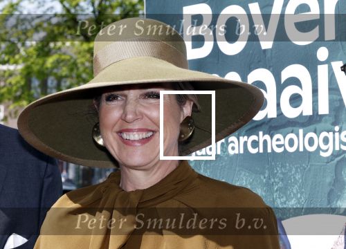 Leiden 22 april 2025
Koningin Maxima bij de opening van de tentoonstelling â€˜Boven het maaiveld â€“ 25 jaar archeologische vondstenâ€™ in het Rijksmuseum van Oudheden in Leiden.