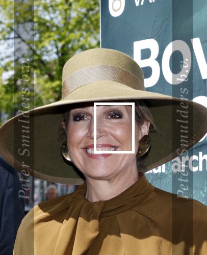 Leiden 22 april 2025
Koningin Maxima bij de opening van de tentoonstelling â€˜Boven het maaiveld â€“ 25 jaar archeologische vondstenâ€™ in het Rijksmuseum van Oudheden in Leiden.