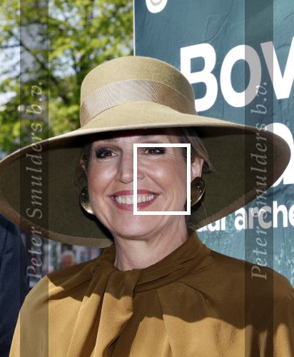 Leiden 22 april 2025
Koningin Maxima bij de opening van de tentoonstelling â€˜Boven het maaiveld â€“ 25 jaar archeologische vondstenâ€™ in het Rijksmuseum van Oudheden in Leiden.