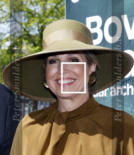 Leiden 22 april 2025
Koningin Maxima bij de opening van de tentoonstelling â€˜Boven het maaiveld â€“ 25 jaar archeologische vondstenâ€™ in het Rijksmuseum van Oudheden in Leiden.