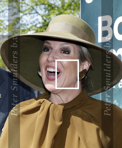 Leiden 22 april 2025
Koningin Maxima bij de opening van de tentoonstelling â€˜Boven het maaiveld â€“ 25 jaar archeologische vondstenâ€™ in het Rijksmuseum van Oudheden in Leiden.