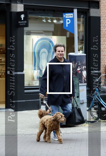 Amsterdam 6 mei 2025
Leco v Zadelhoff met zijn hond in Amsterdam zuid
