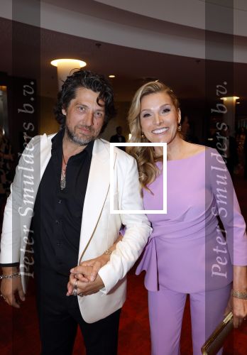 Leusden 16 april 2025
Musicalawards gala bij AFAS . Lucille Werner met partner