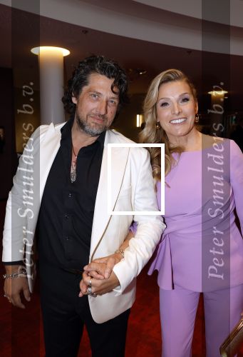 Leusden 16 april 2025
Musicalawards gala bij AFAS . Lucille Werner met partner