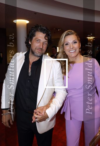 Leusden 16 april 2025
Musicalawards gala bij AFAS . Lucille Werner met partner