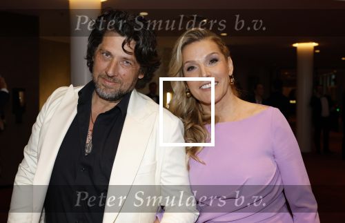 Leusden 16 april 2025
Musicalawards gala bij AFAS . Lucille Werner met partner