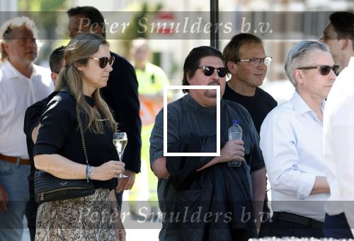Zwolle 1 mei 2025
Herdenkingsdienst Jonnie Boer bij de Librije . Martijn Krabbe kwam met zijn vrouw Deborah
