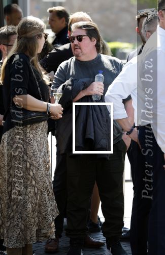 Zwolle 1 mei 2025
Herdenkingsdienst Jonnie Boer bij de Librije . Martijn Krabbe kwam met zijn vrouw Deborah