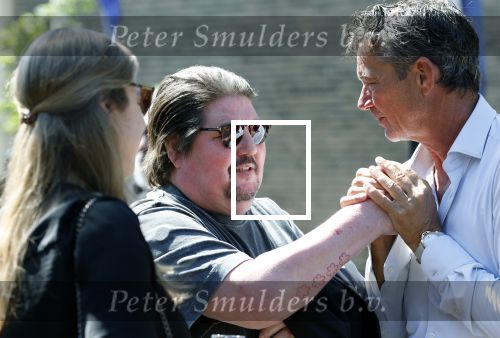 Zwolle 1 mei 2025
Herdenkingsdienst Jonnie Boer bij de Librije . Martijn Krabbe met 4 tatoo\'s