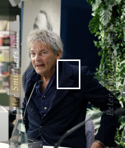 Den Haag 23 april 2025
Boekpresentatie Hugo Borst bij Paagman . Matthijs v Nieuwkerk  interviewde Hugo.