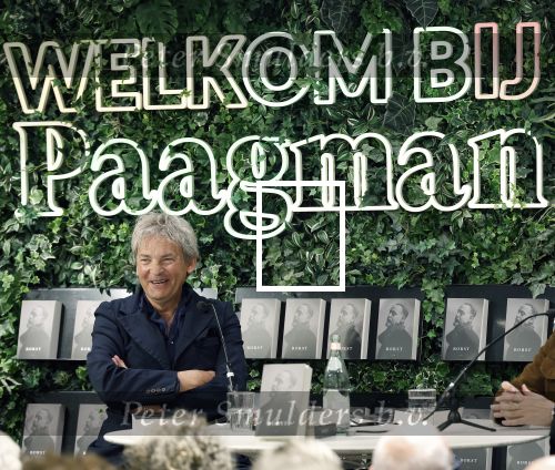 Den Haag 23 april 2025
Boekpresentatie Hugo Borst bij Paagman . Matthijs v Nieuwkerk  interviewde Hugo.
