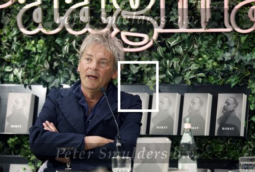 Den Haag 23 april 2025
Boekpresentatie Hugo Borst bij Paagman . Matthijs v Nieuwkerk  interviewde Hugo.