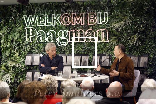 Den Haag 23 april 2025
Boekpresentatie Hugo Borst bij Paagman . Matthijs v Nieuwkerk  interviewde Hugo.