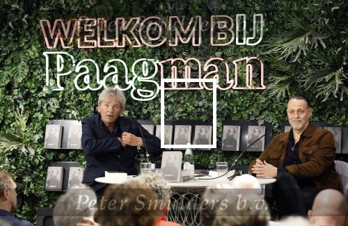 Den Haag 23 april 2025
Boekpresentatie Hugo Borst bij Paagman . Matthijs v Nieuwkerk  interviewde Hugo.