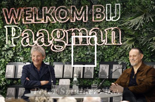 Den Haag 23 april 2025
Boekpresentatie Hugo Borst bij Paagman . Matthijs v Nieuwkerk  interviewde Hugo.