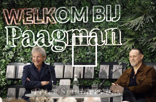 Den Haag 23 april 2025
Boekpresentatie Hugo Borst bij Paagman . Matthijs v Nieuwkerk  interviewde Hugo.