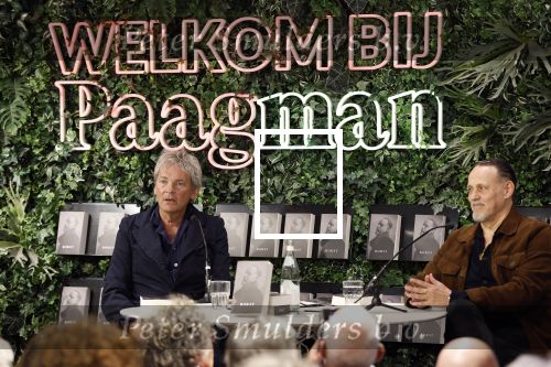 Den Haag 23 april 2025
Boekpresentatie Hugo Borst bij Paagman . Matthijs v Nieuwkerk  interviewde Hugo.